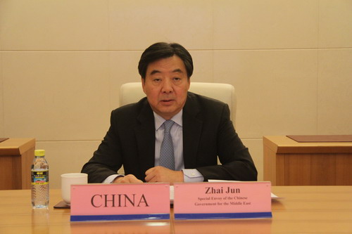 Special Envoy of the Chinese Government on the Middle East Issue Zhai Jun  Attends the 16th IISS Manama Dialogue