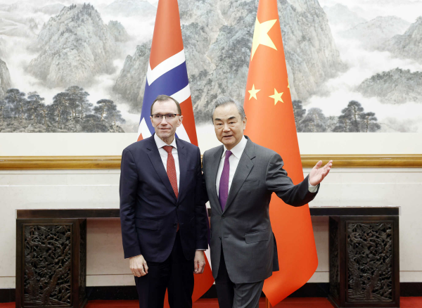 Wang Yi møter Norges utenriksminister Espen Barth Eide - 10