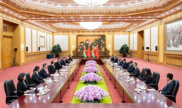 习近平同苏里南总统单多吉会谈2.jpg